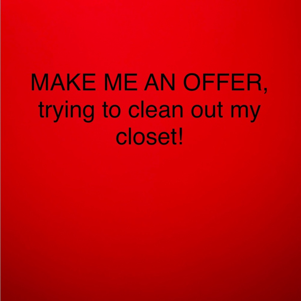 Make me an offer!